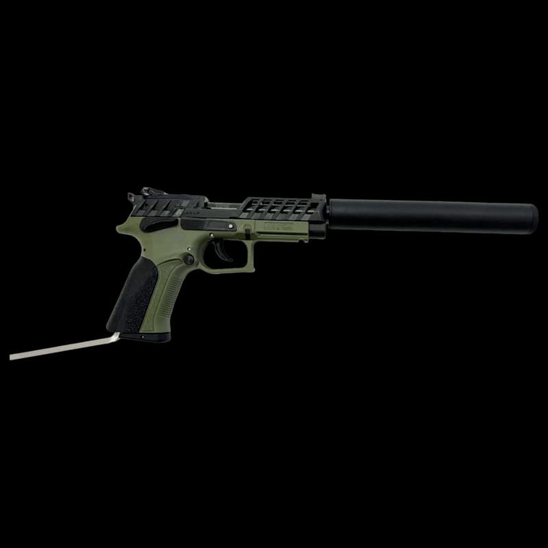 K22 MK23 X-Trim 22LR Long Barrel Pistol Green