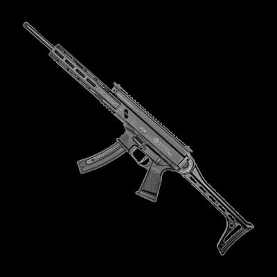 Stribog 22LR 16" Semi-Auto Rifle Black
